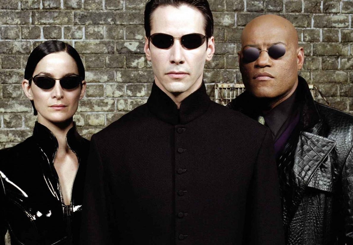 Keanu Reeves stars in the Matrix franchise
