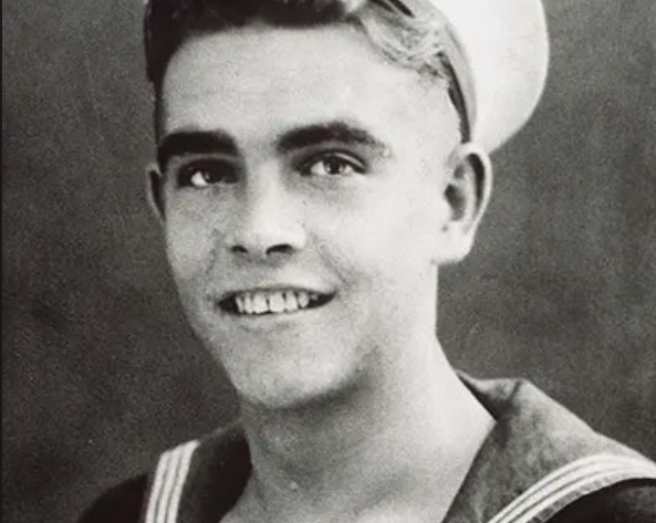 Connerys as a young man, when he spent three years in the Royal Navy on battleships