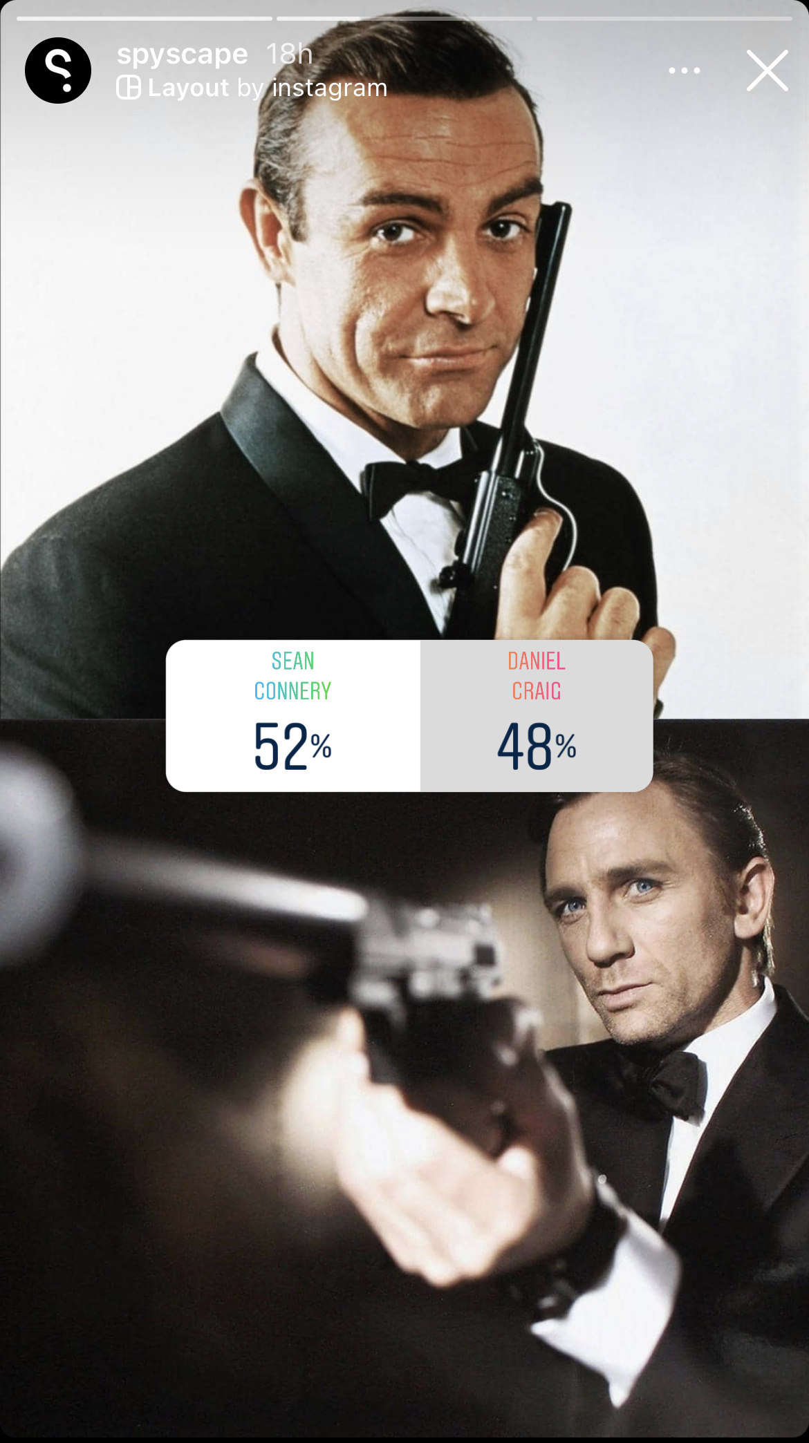Sean Connery wins vote for the best Bond over Daniel Craig