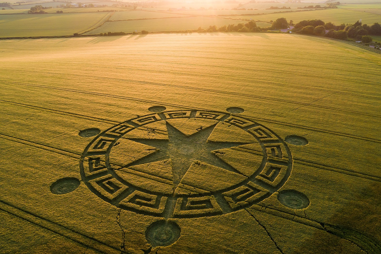 England's crop circle mystery