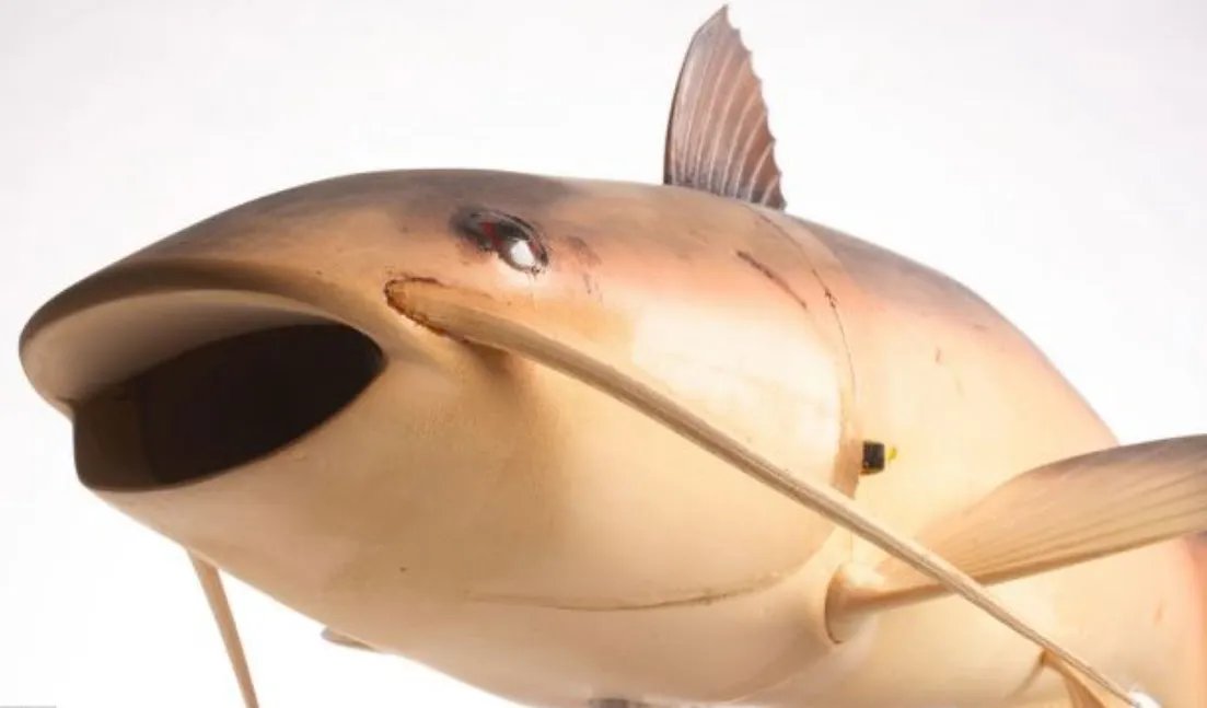 Charlie, the CIA's robotic catfish