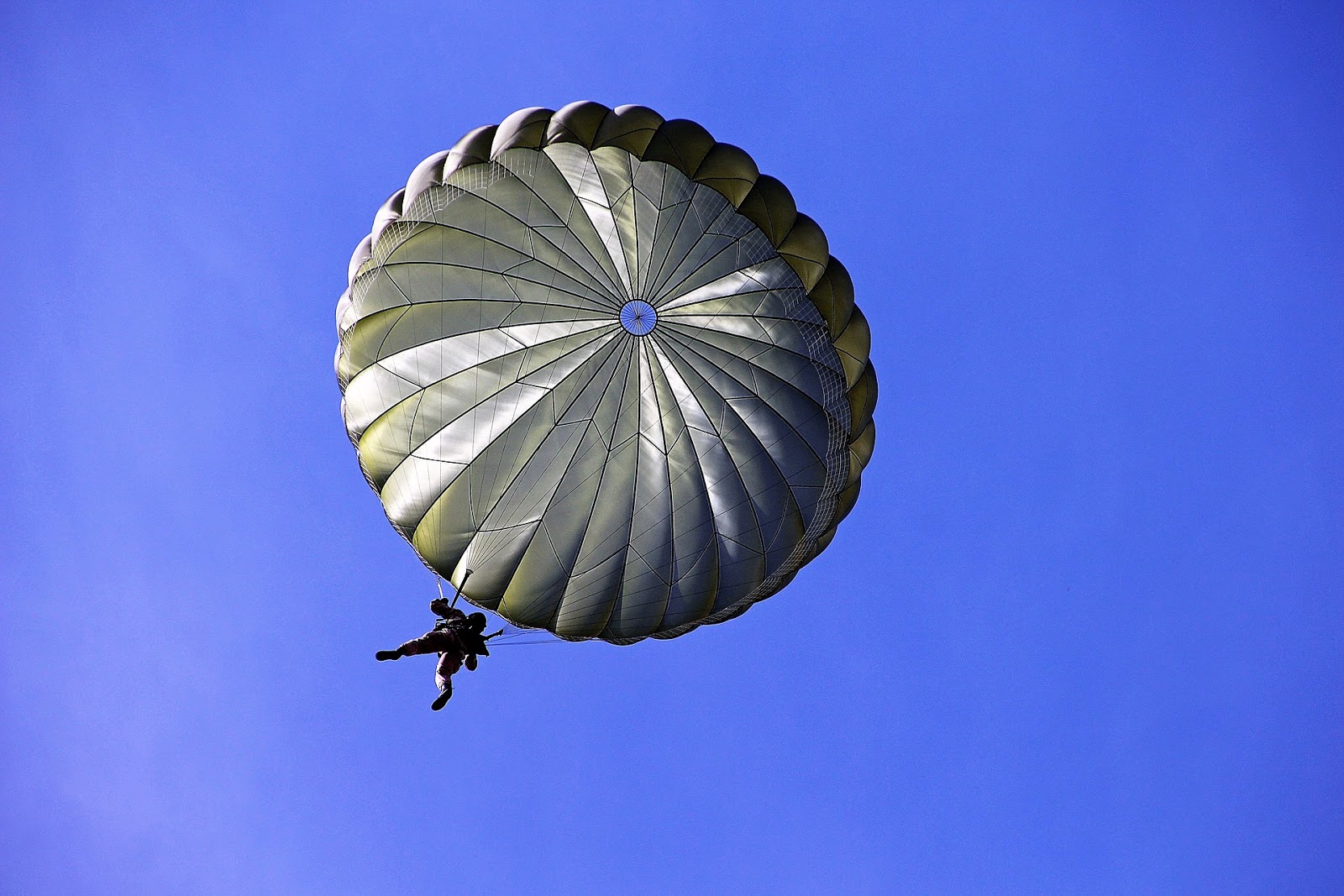 Parachuting away with the money