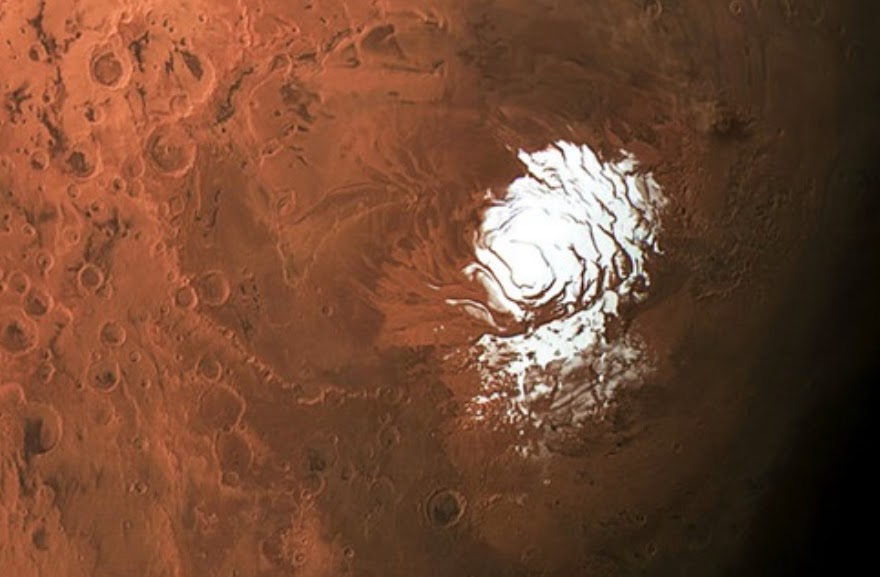 Mars' lake