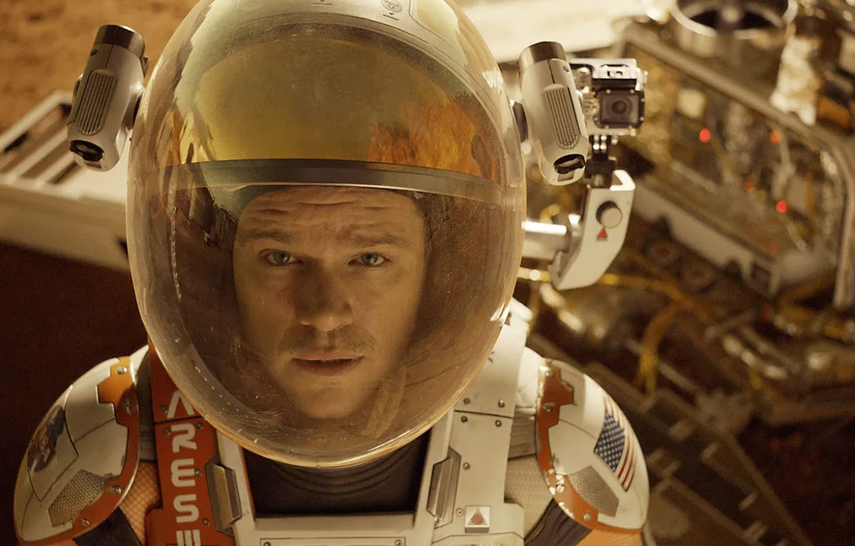 Matt Damon in The Martian