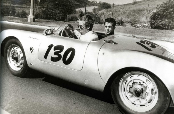 James Dean goes out for a drive