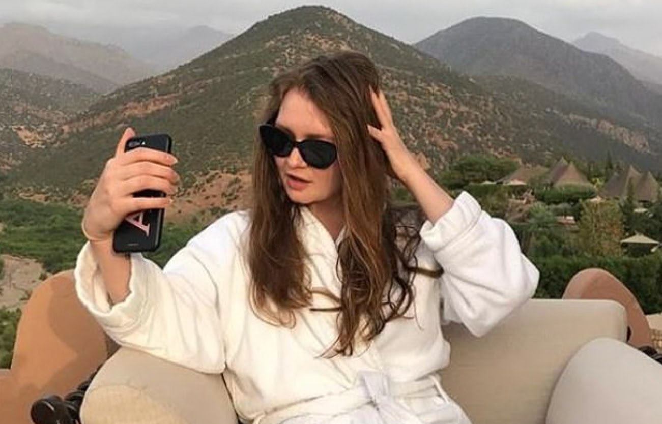 Anna Sorokin living the platinum card dream in Morocco