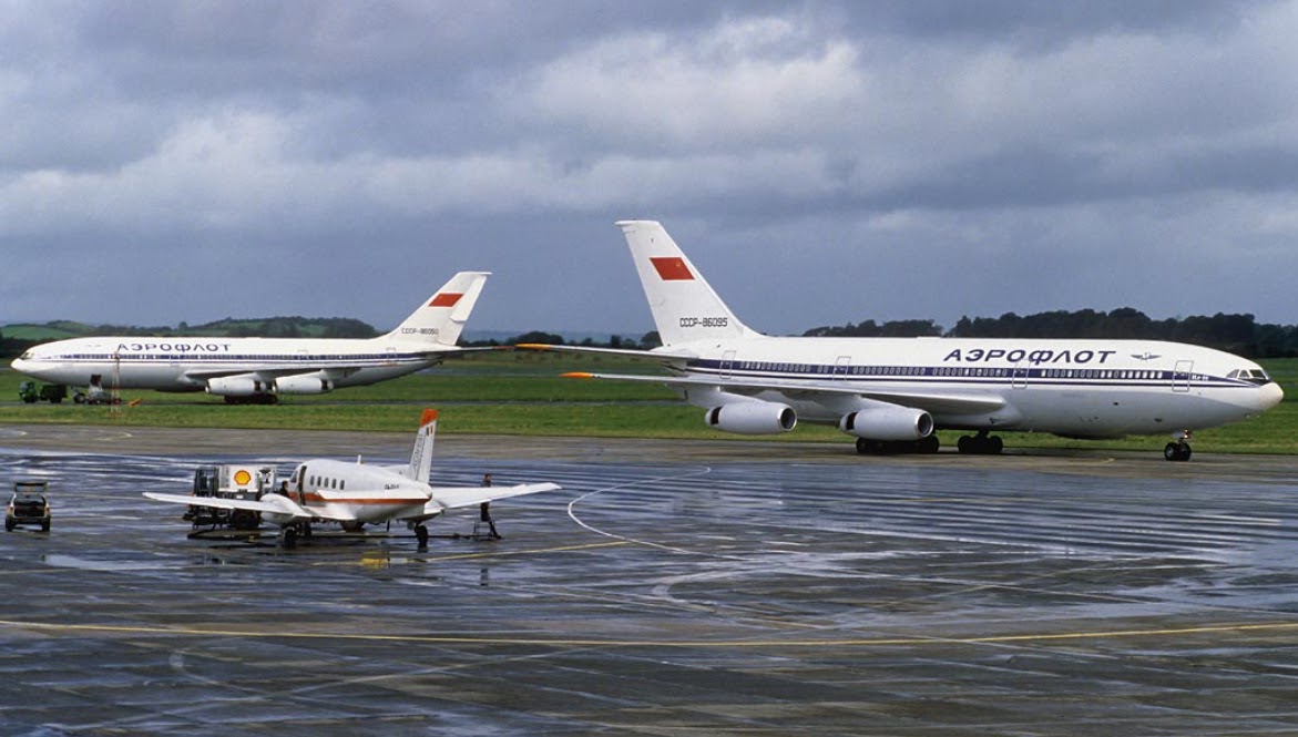 Aeroflot used Shannon airport as a hub