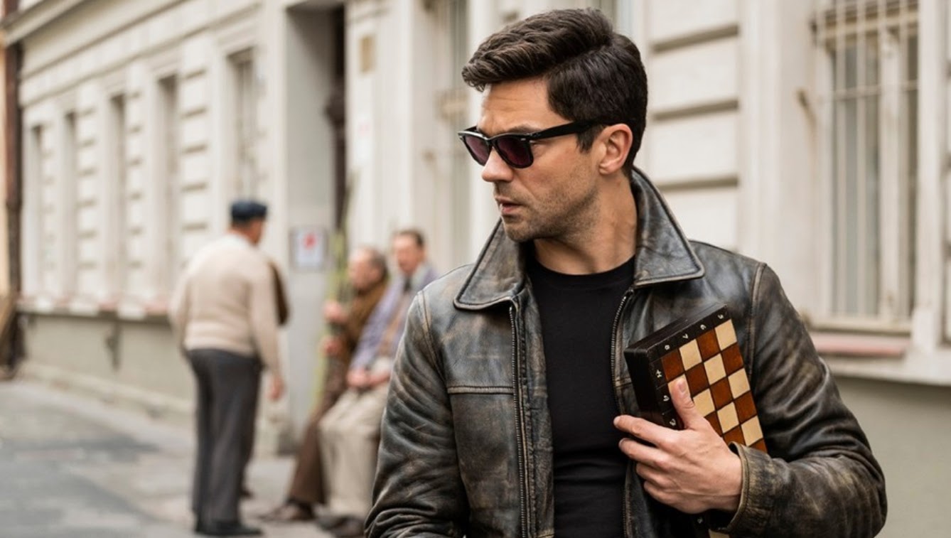 Dominic Cooper as Fielding Scott in Spy City