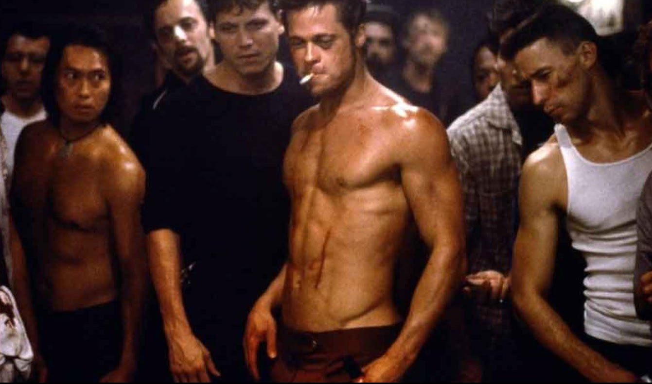 Brad Pitt in Fight Club