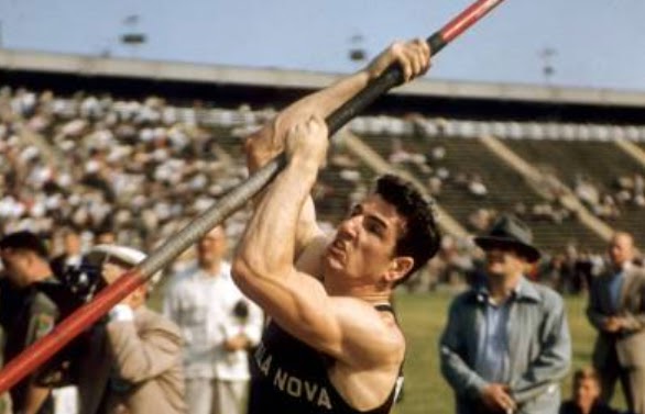 Don Bragg struck gold at the 1960 Olympics in the pole vault