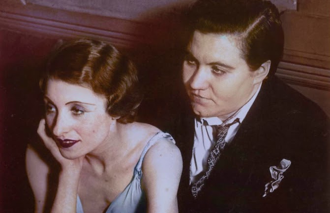Violette Morris (right) at Le Monocle night club, Paris 1932