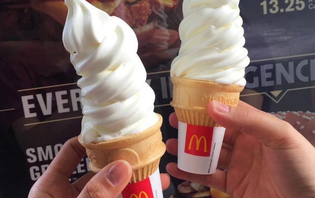 McDonalds ice cream hack