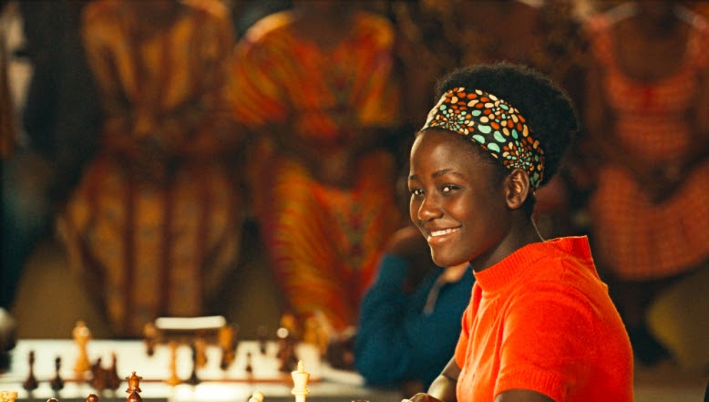 Madina Nalwanga plays Phiona Mutesi, a chess master in Uganda, in Queen of Katwe