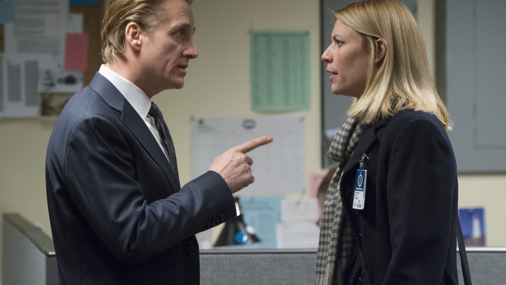 Linus Roache on Homeland