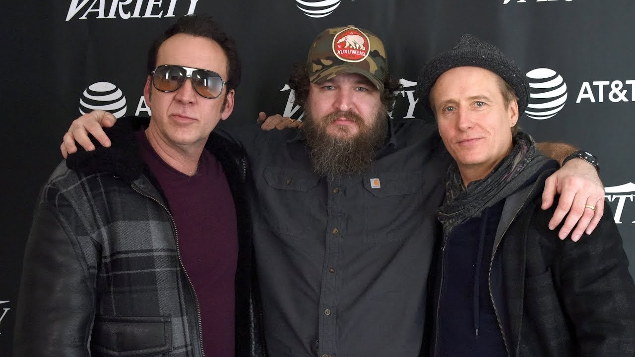 Nicolas Cage, Panos Cosmatos and Linus Roache