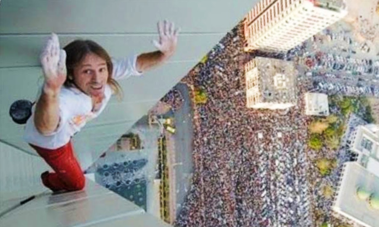 Alain Robert is the ‘French Spider-Man’. 