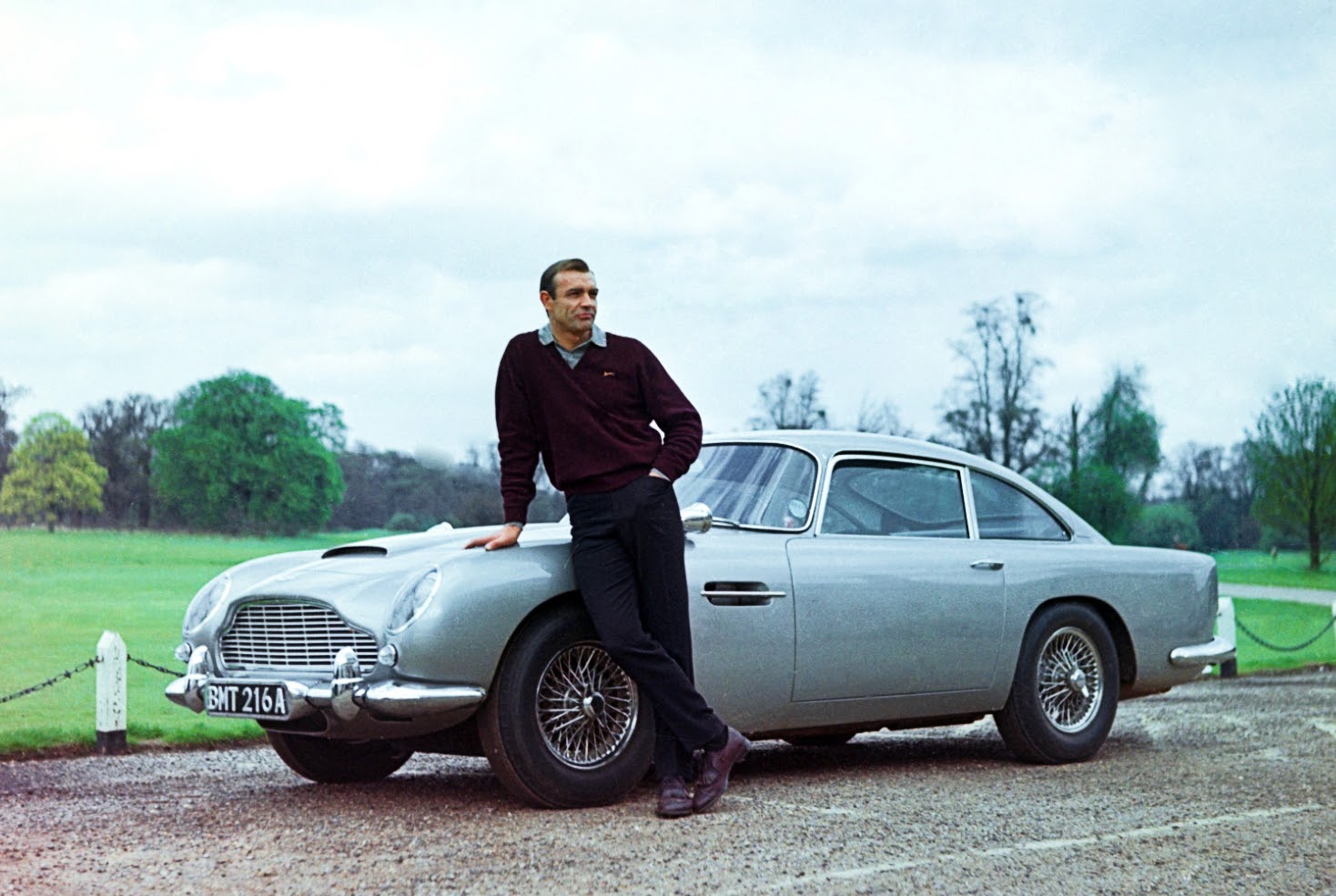 James Bond DB5 car book from SPYSCAPE