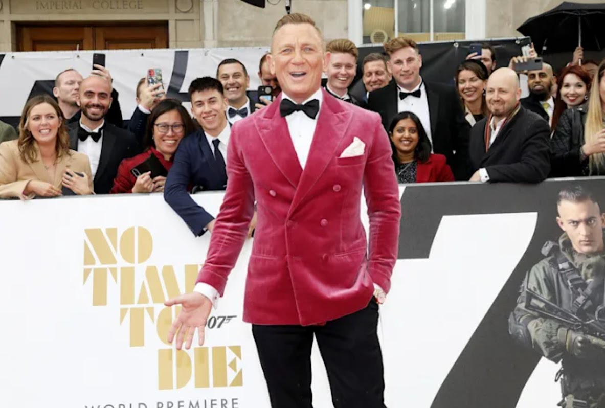 Daniel Craig, No Time to Die Premiere