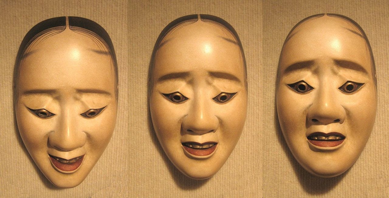 Japanese Noh masks