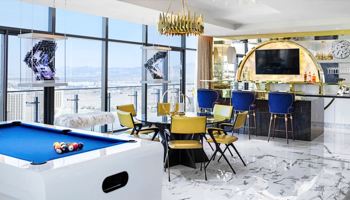 High roller suite, Las Vegas