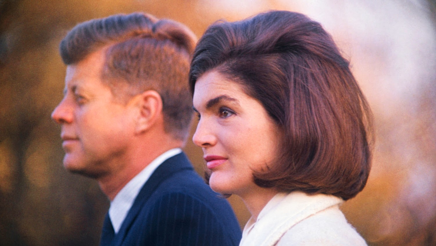 JFK and First Lady Jackie Kennedy