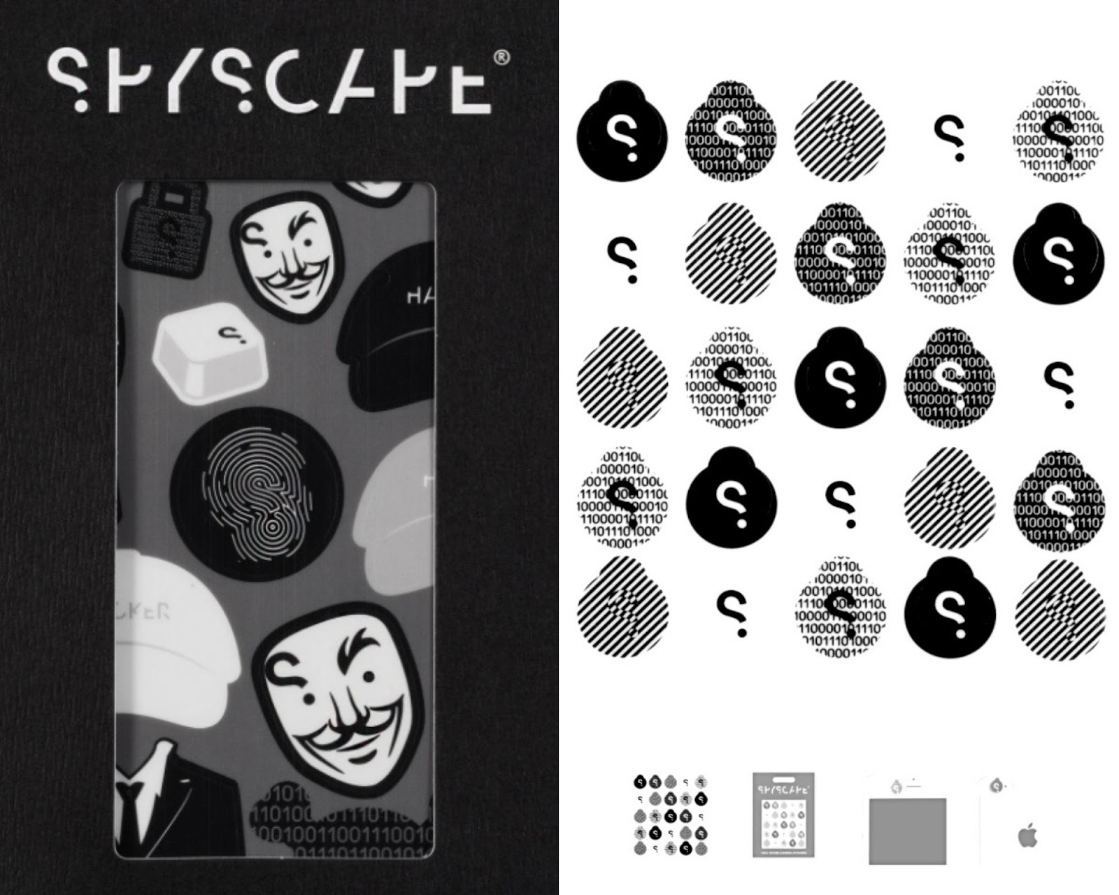 Phone decals from SPYSCAPE
