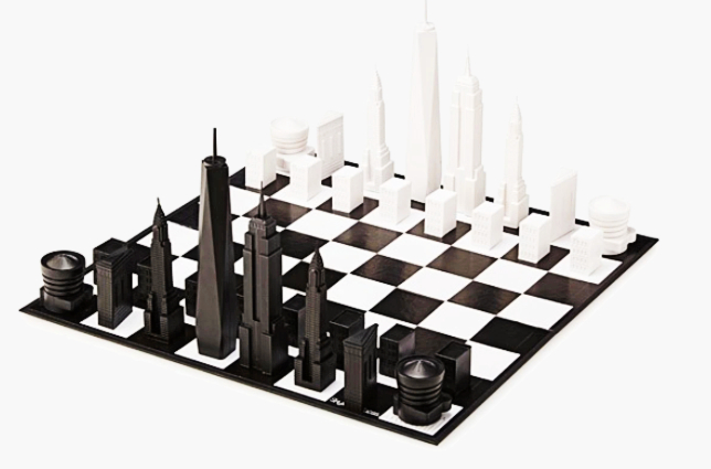 New York City Chess Board