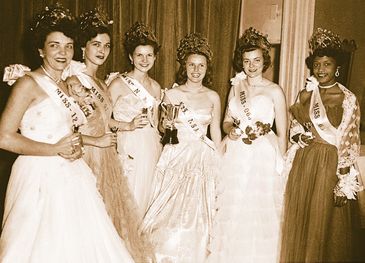Miss NSA beauty pageants contestants circa 1960s 