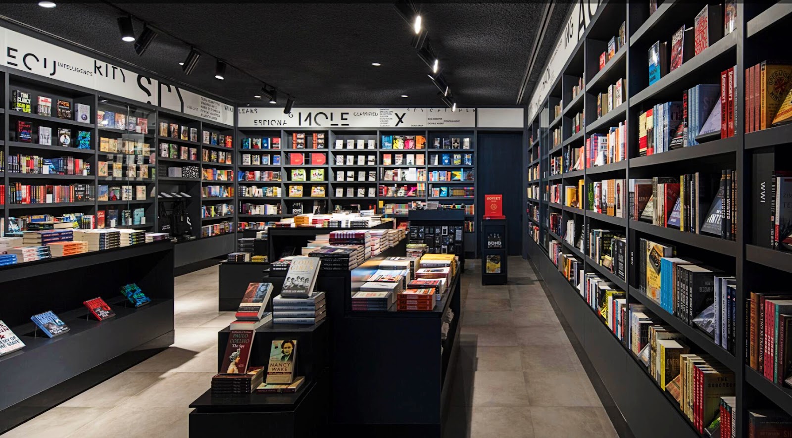 SPYSCAPE book shop in New York City