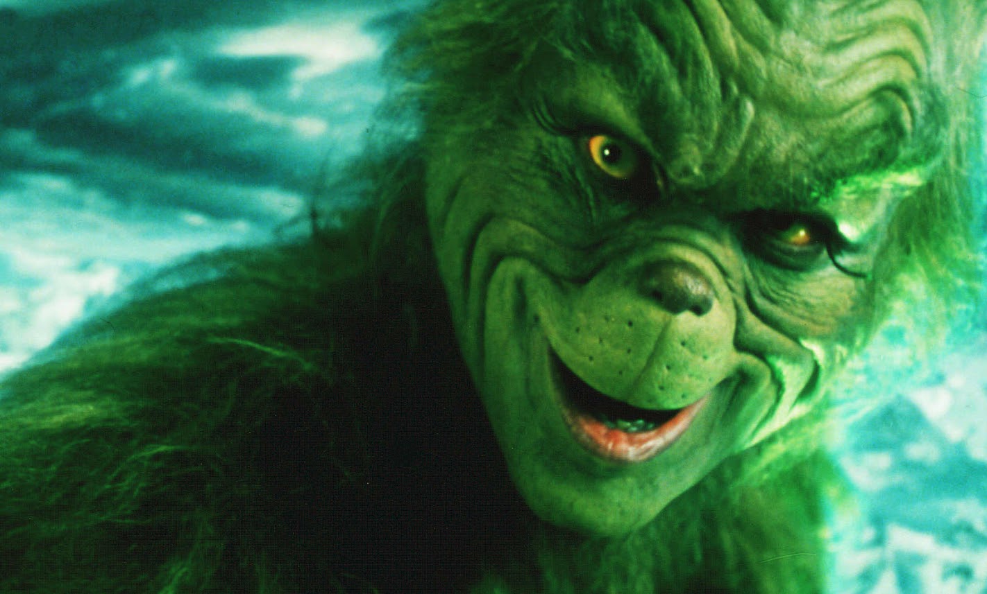 Jim Carrey as The Grinch