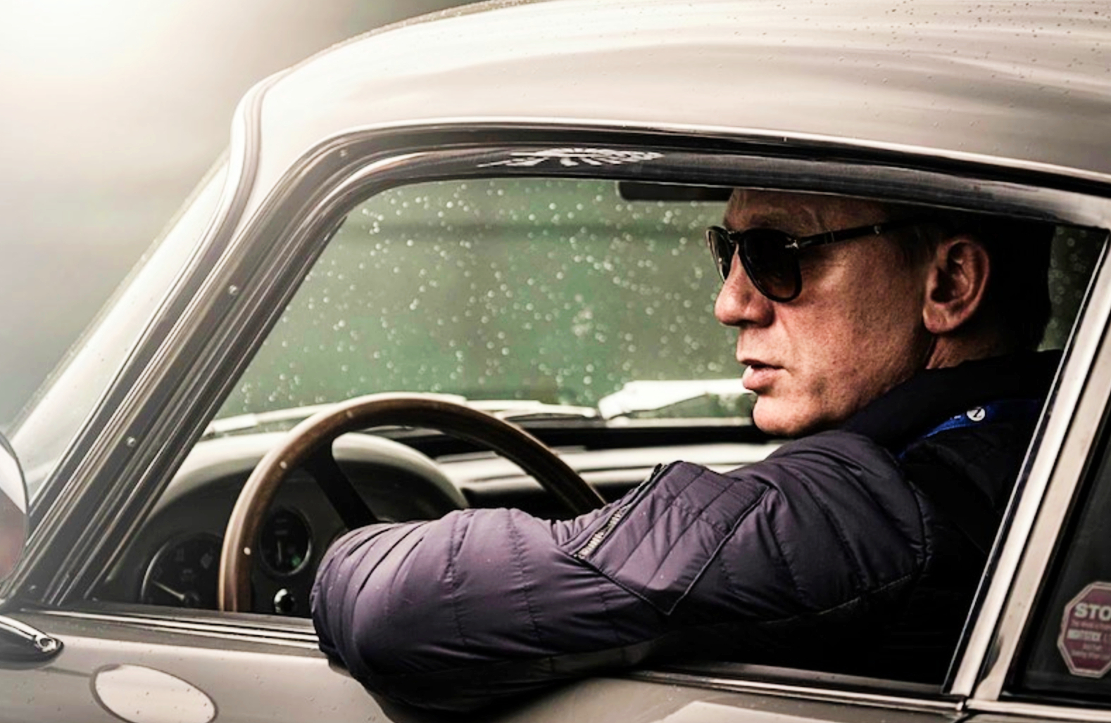 Daniel Craig loves his DB5 Aston Martin