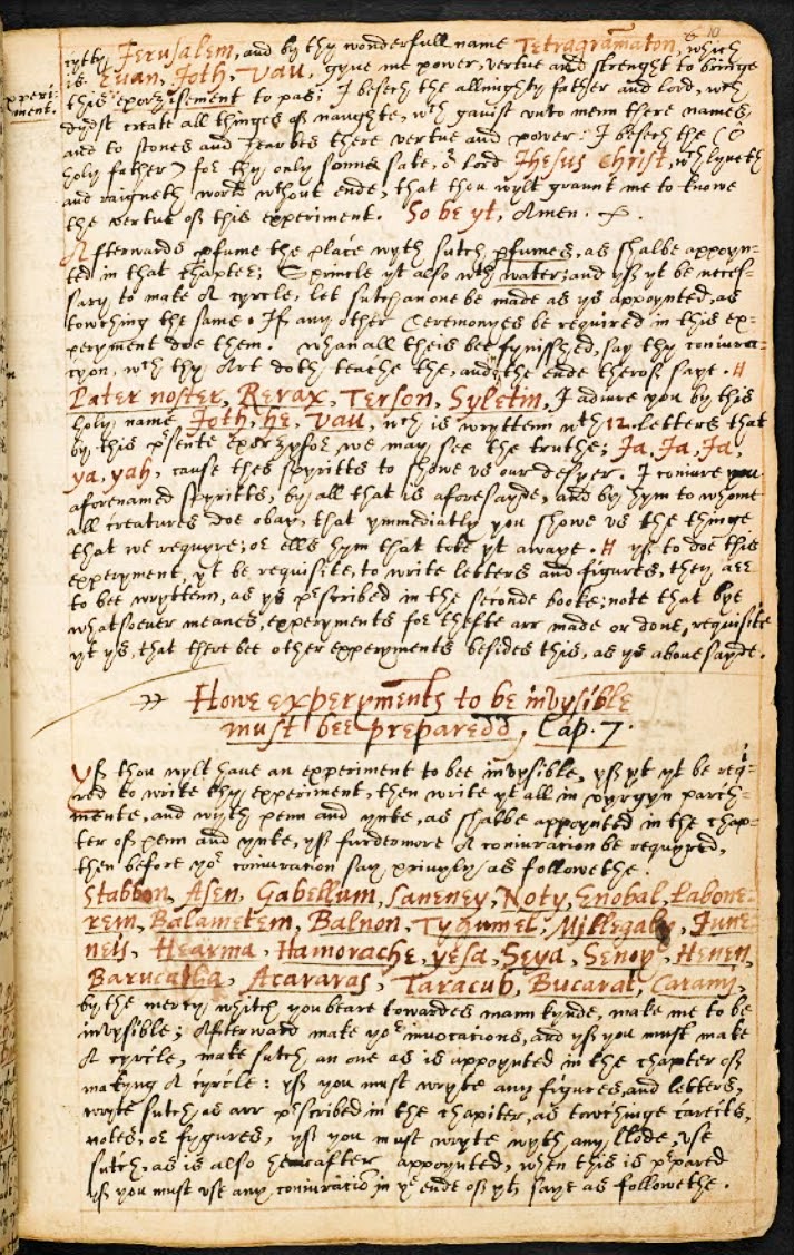 Magic manuscript