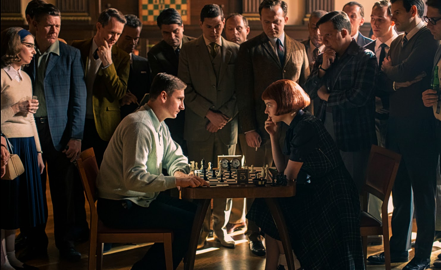 Queen's Gambit chess game