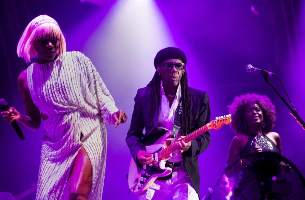 Nile Rogers, singer, songwriter, producer and guitarist with Chic