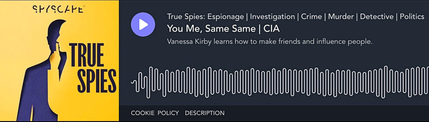 You Me, Same Same Podcast, True Spies