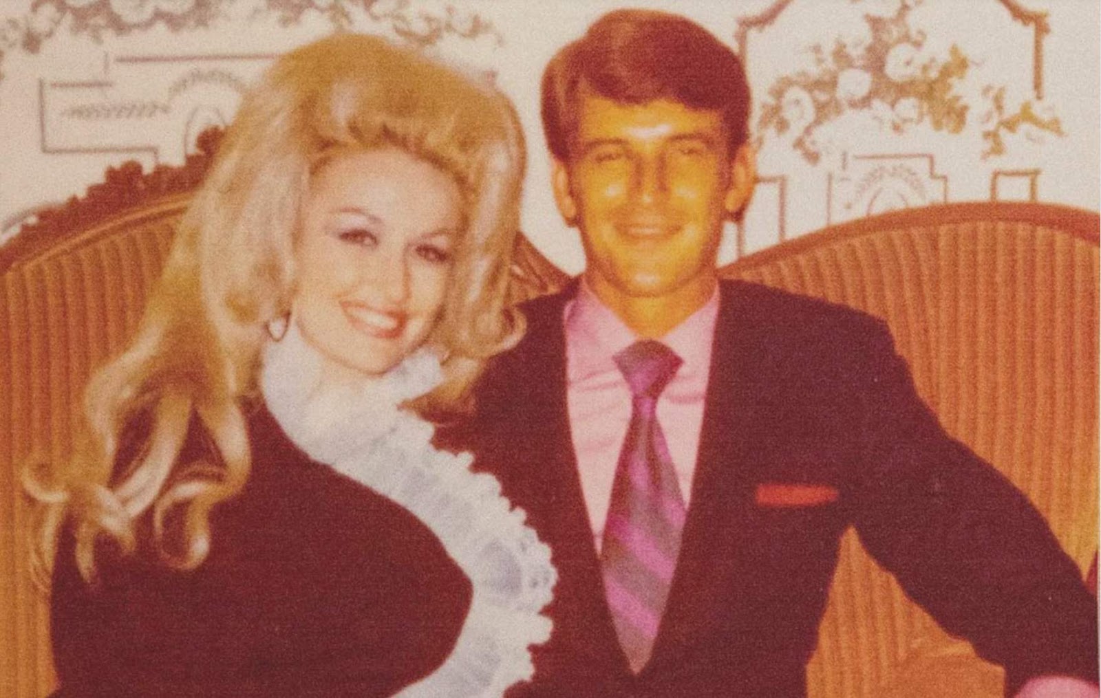 Dolly Parton, country music superhero, with husband Carl