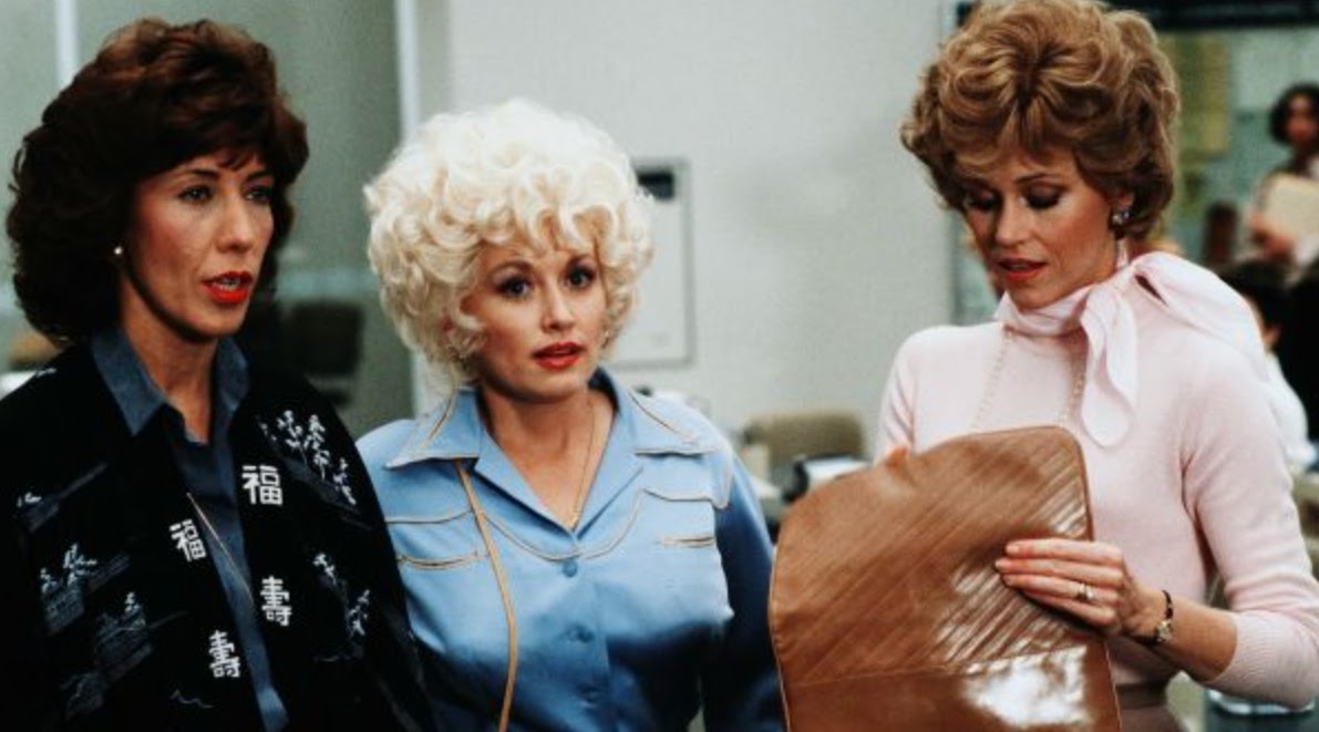 Dolly Parton, country music superhero, in 9 to 5