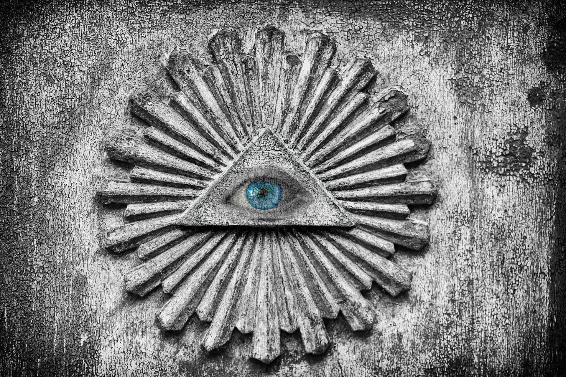 The all-seeing Illuminati eye