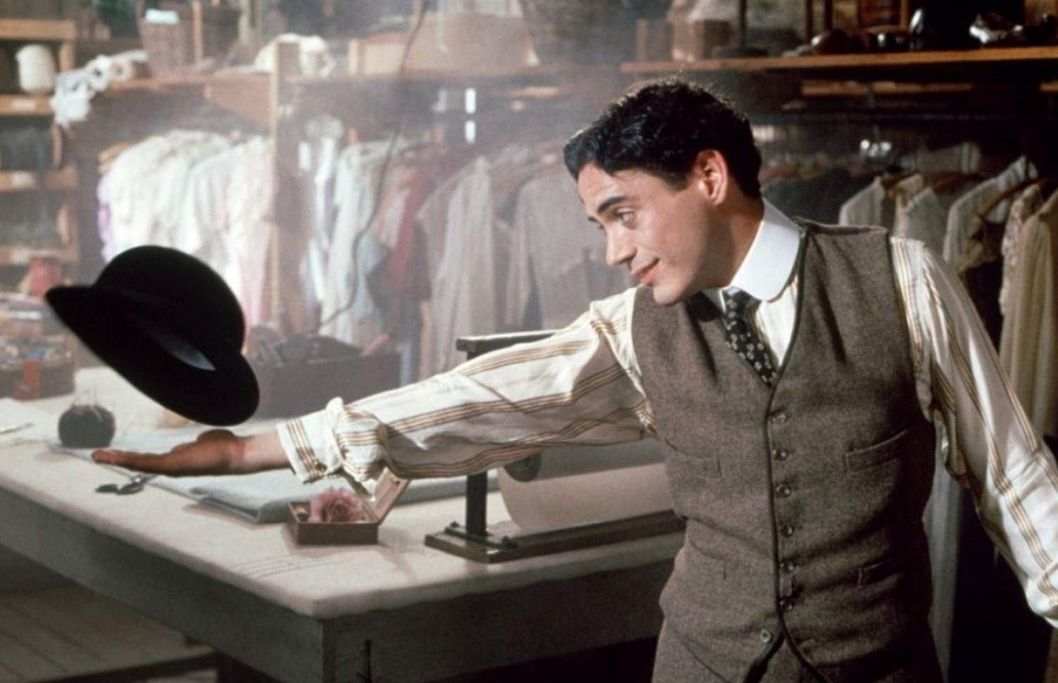Robert Downey Jr, True Superhero as Charlie Chaplin
