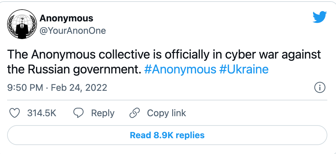 Cyberwar in Ukraine