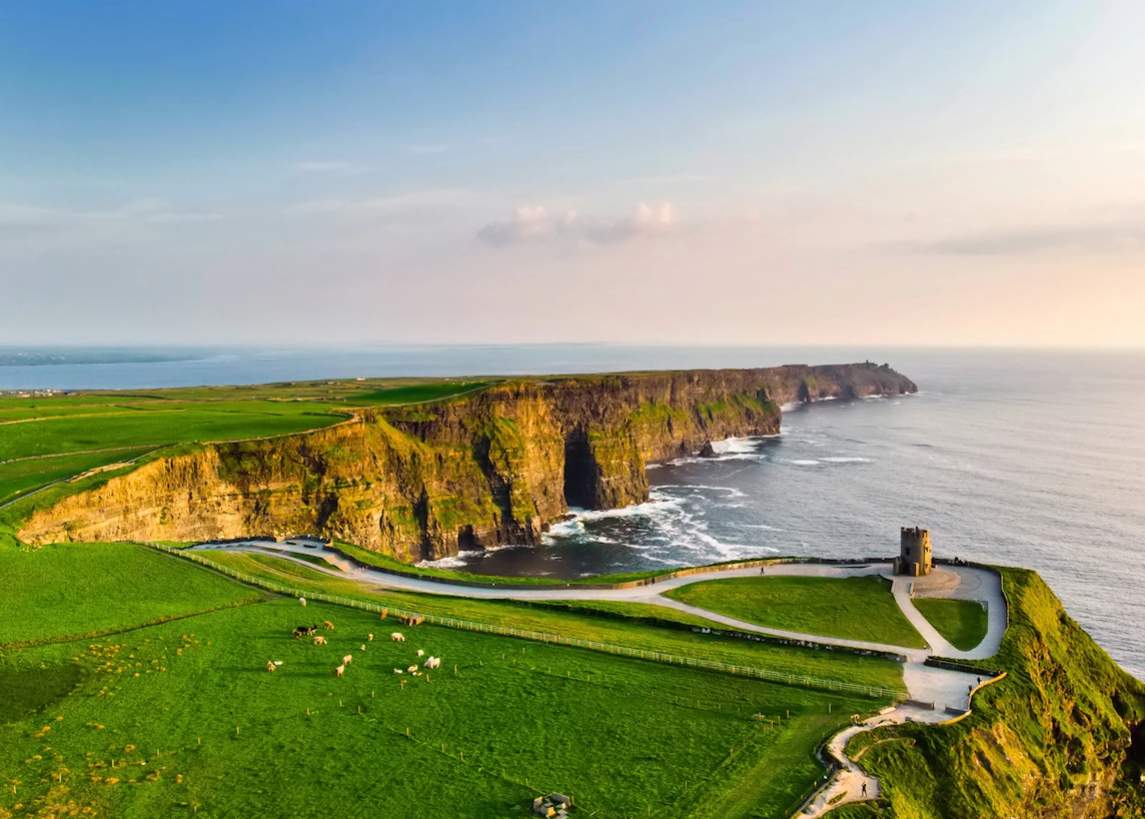 The shore of Ireland