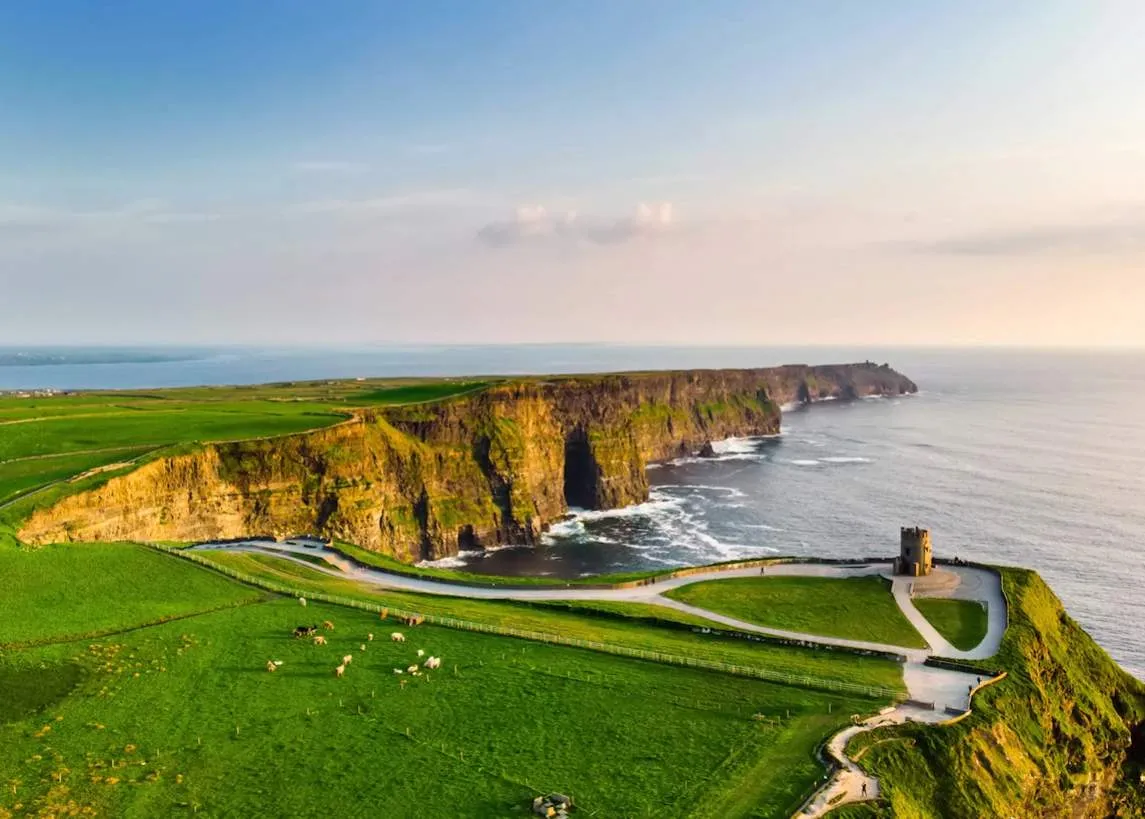 The shore of Ireland