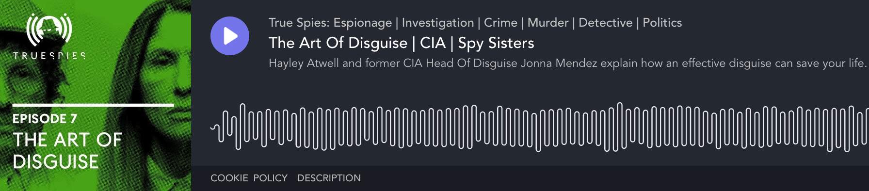 The Art of Disguise, True Spies Podcast