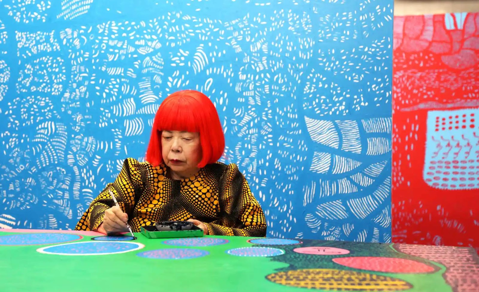 Yayoi Kusama and psychedelic schizophrenia