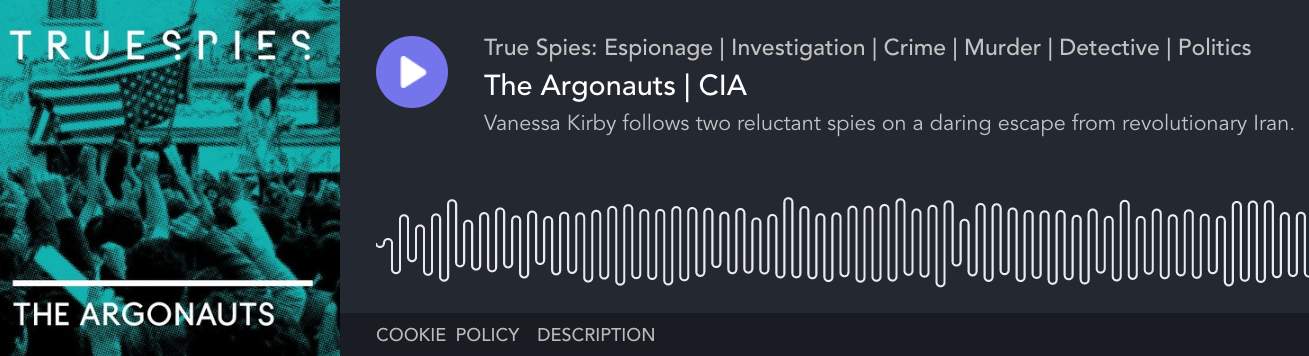 True Spies podcast The Argonauts