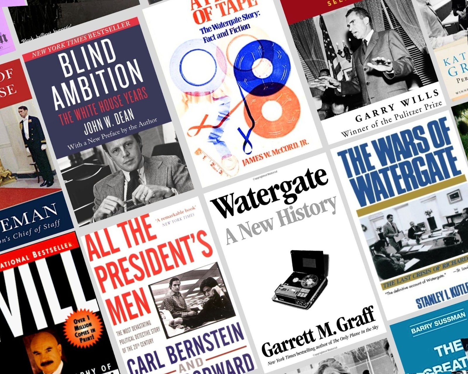 Spies, Secrets. and Scandals: Must-Read Watergate Books