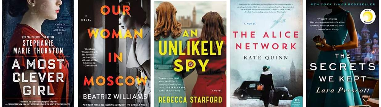 5 Hot New Female Spy Writers: Lauren Wilkinson, Charlotte Philby, Ava Glass, Rosalie Knecht & Natasha Walter