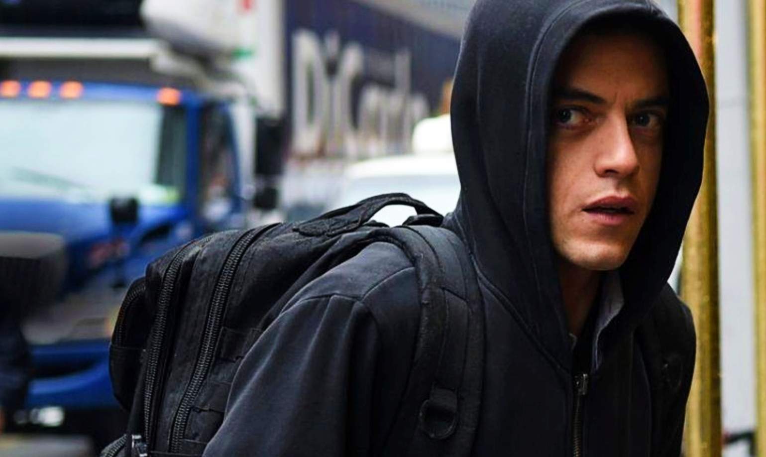 Rami Malek stars as Elliot Alderson in Mr. Robot