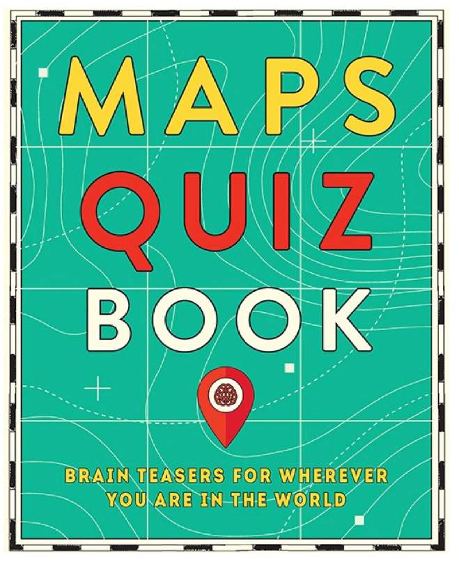 Maps quiz book available in the SPYSCAPE shop