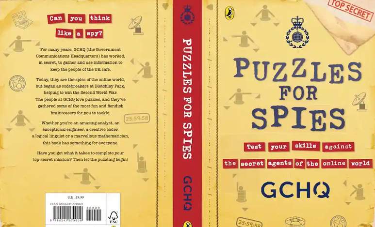 GCHQ's puzzle books for children and budding codebreakers